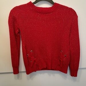 Epic threads red sweater for little girl long sleeve size S (5-7)